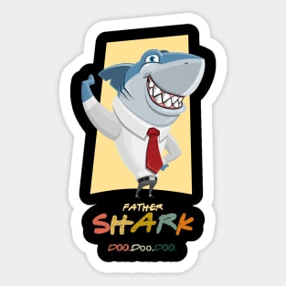 Father shark Doo.Doo.Doo Sticker